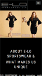 Mobile Screenshot of elosportswear.com